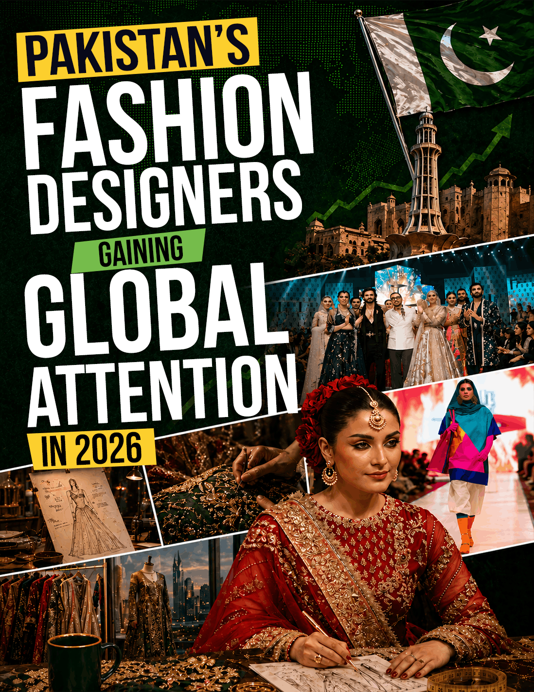 Pakistani Fashion Shines Bright at the Global Stage
