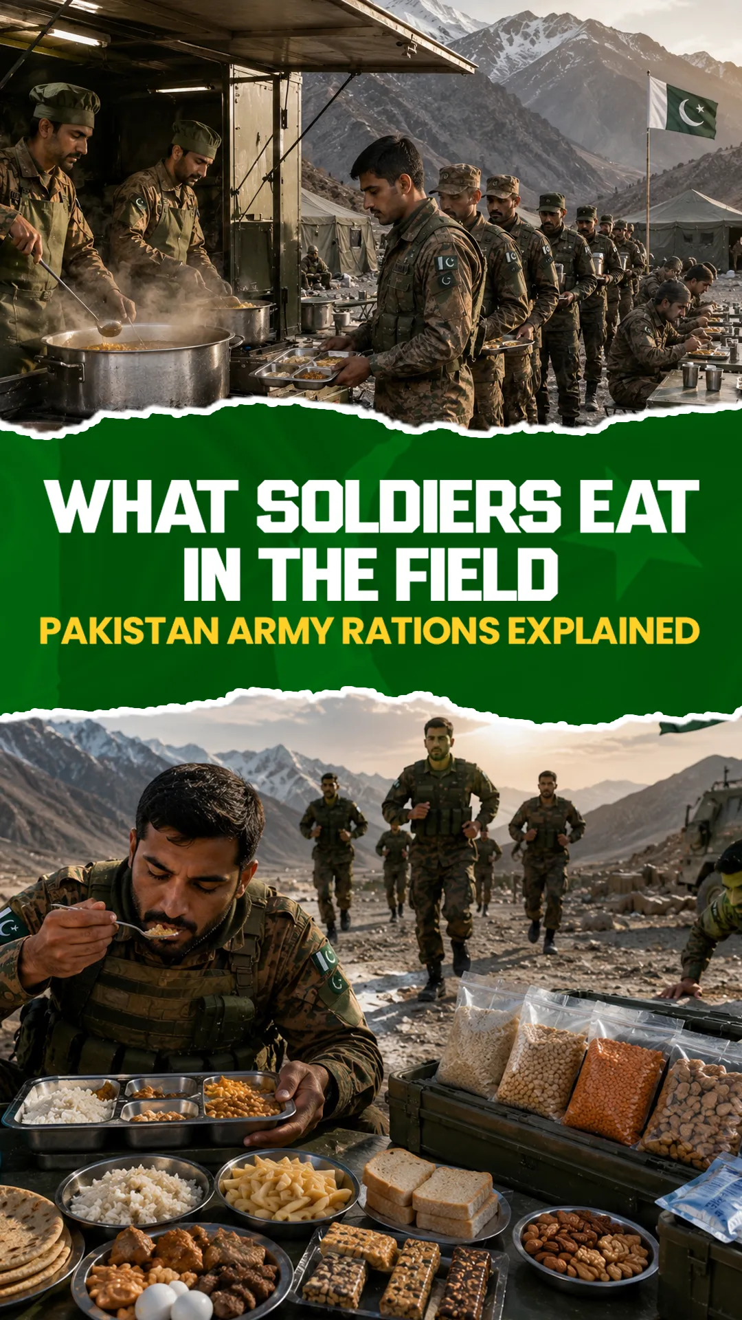 What Soldiers Eat in the Field: Pakistan Army Rations Explained