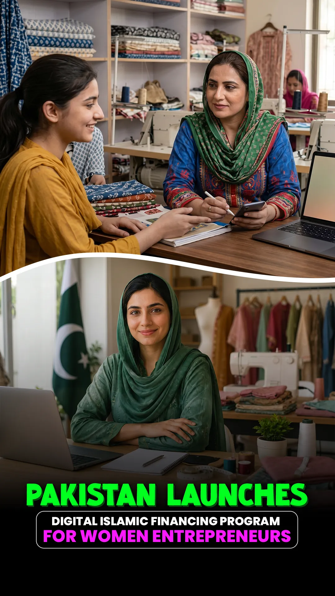 Pakistan Launches Digital Islamic Financing Program for Women Entrepreneurs