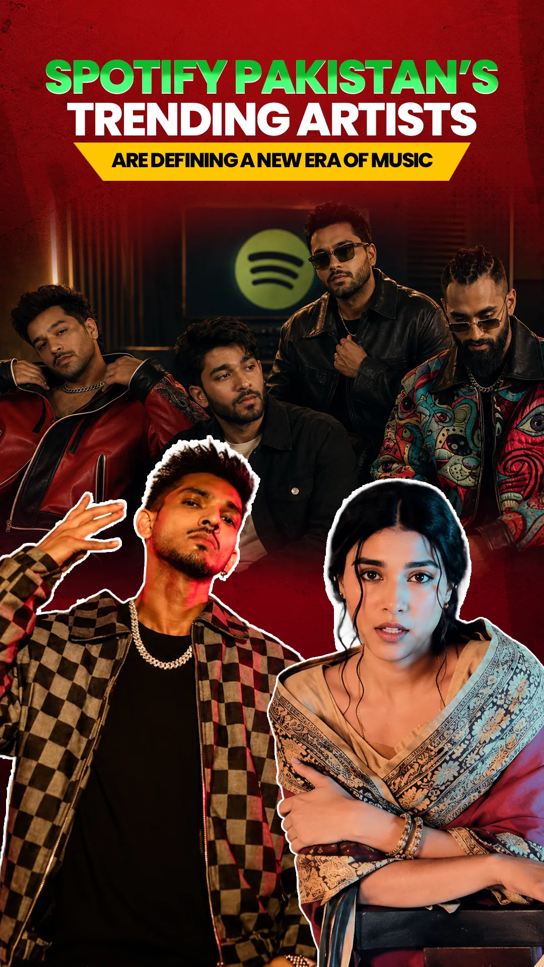 Spotify Pakistan’s Trending Artists Are Defining a New Era of Music