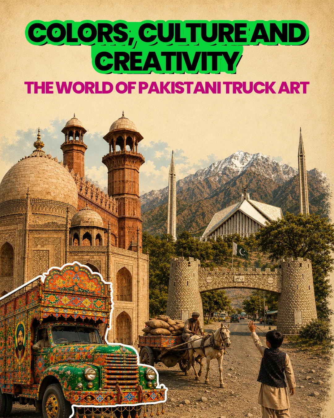Colors, Culture, and Creativity: The World of Pakistani Truck Art