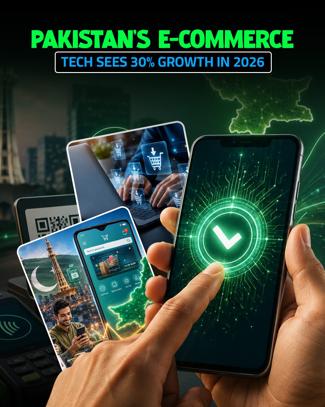 Pakistan’s E-commerce Tech Sees 30% Growth in 2026