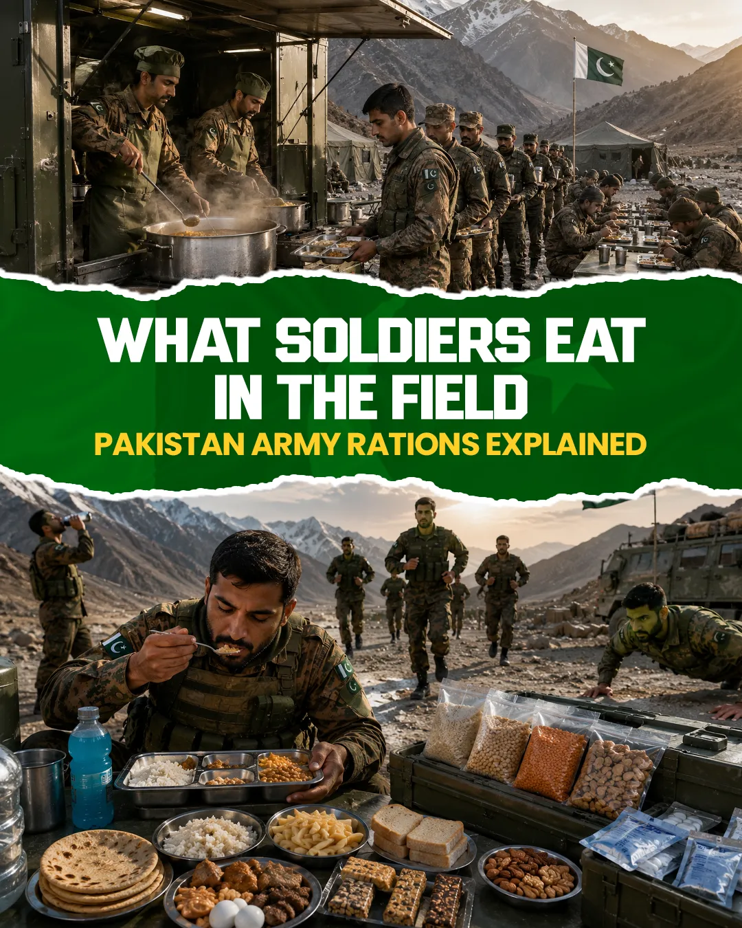 What Soldiers Eat in the Field: Pakistan Army Rations Explained