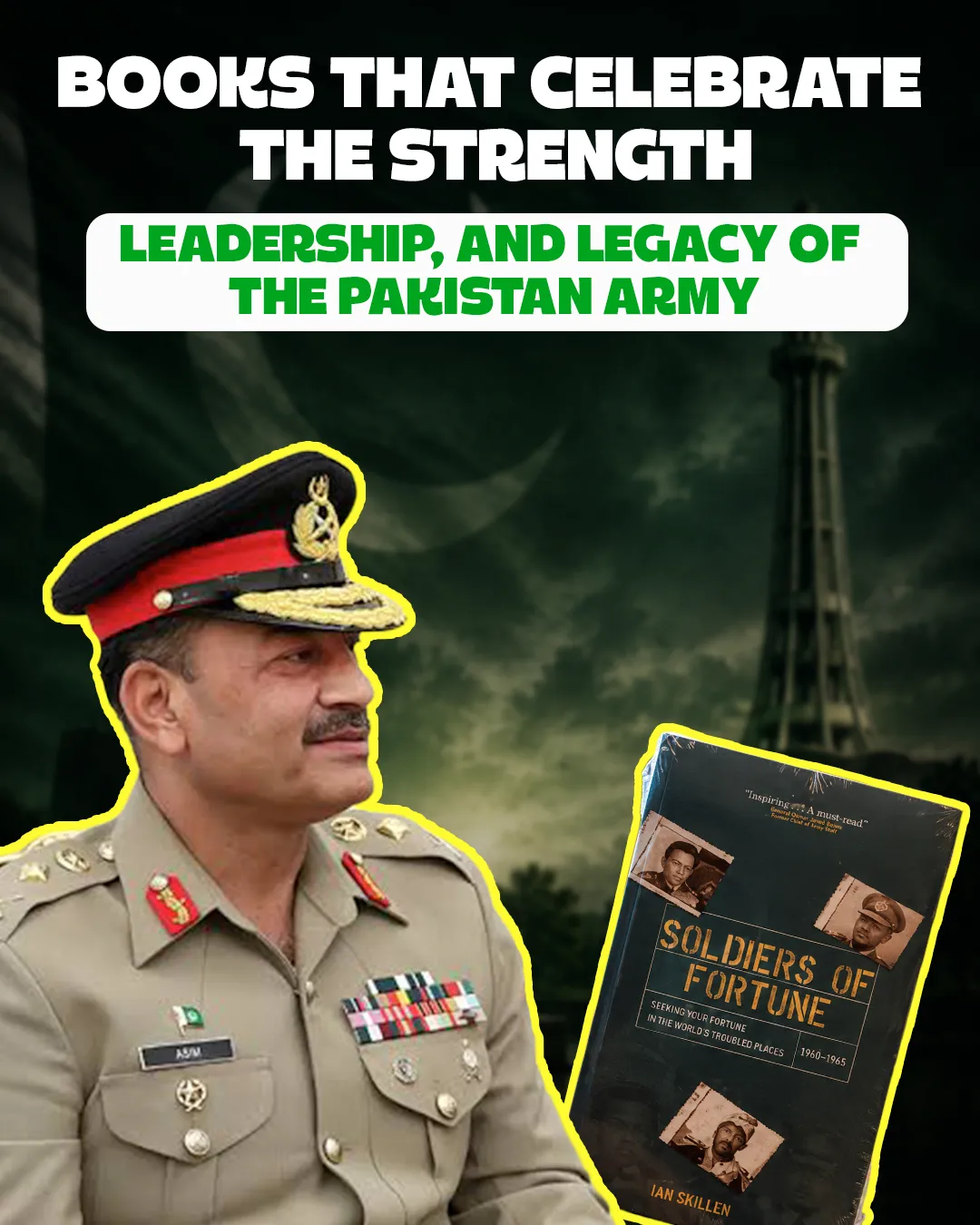 Books That Celebrate the Strength, Leadership, and Legacy of the Pakistan Army