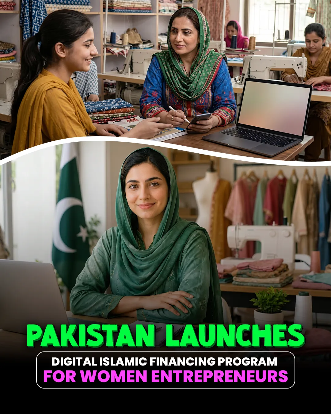 Pakistan Launches Digital Islamic Financing Program for Women Entrepreneurs