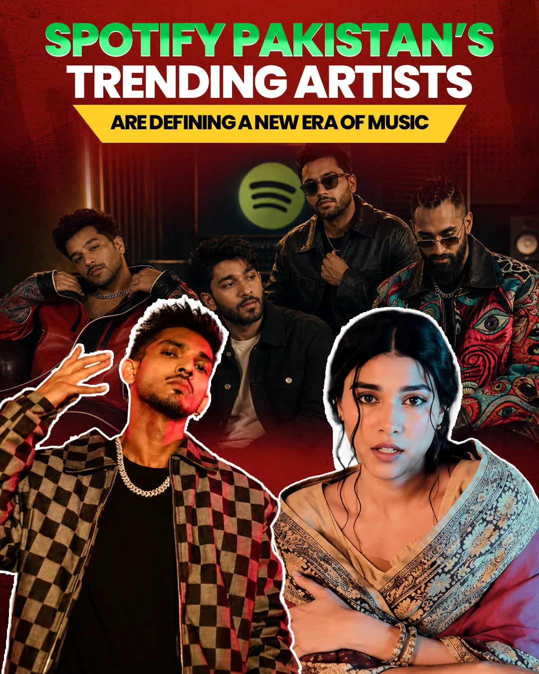 Spotify Pakistan’s Trending Artists Are Defining a New Era of Music