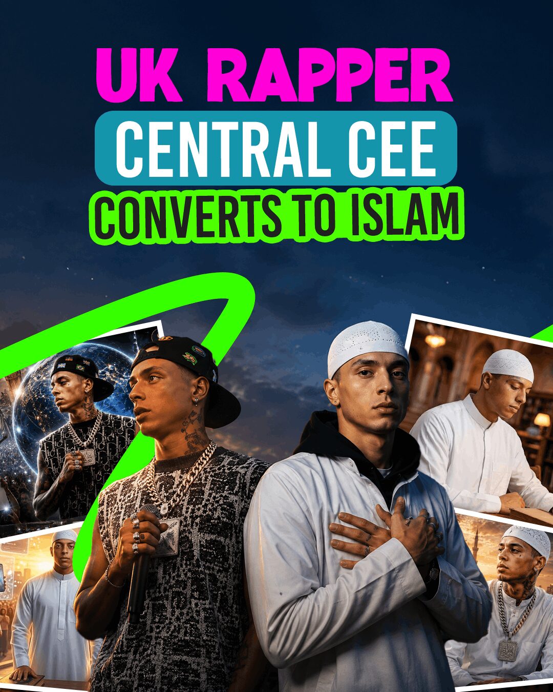 UK Rapper Central Cee Converts to Islam