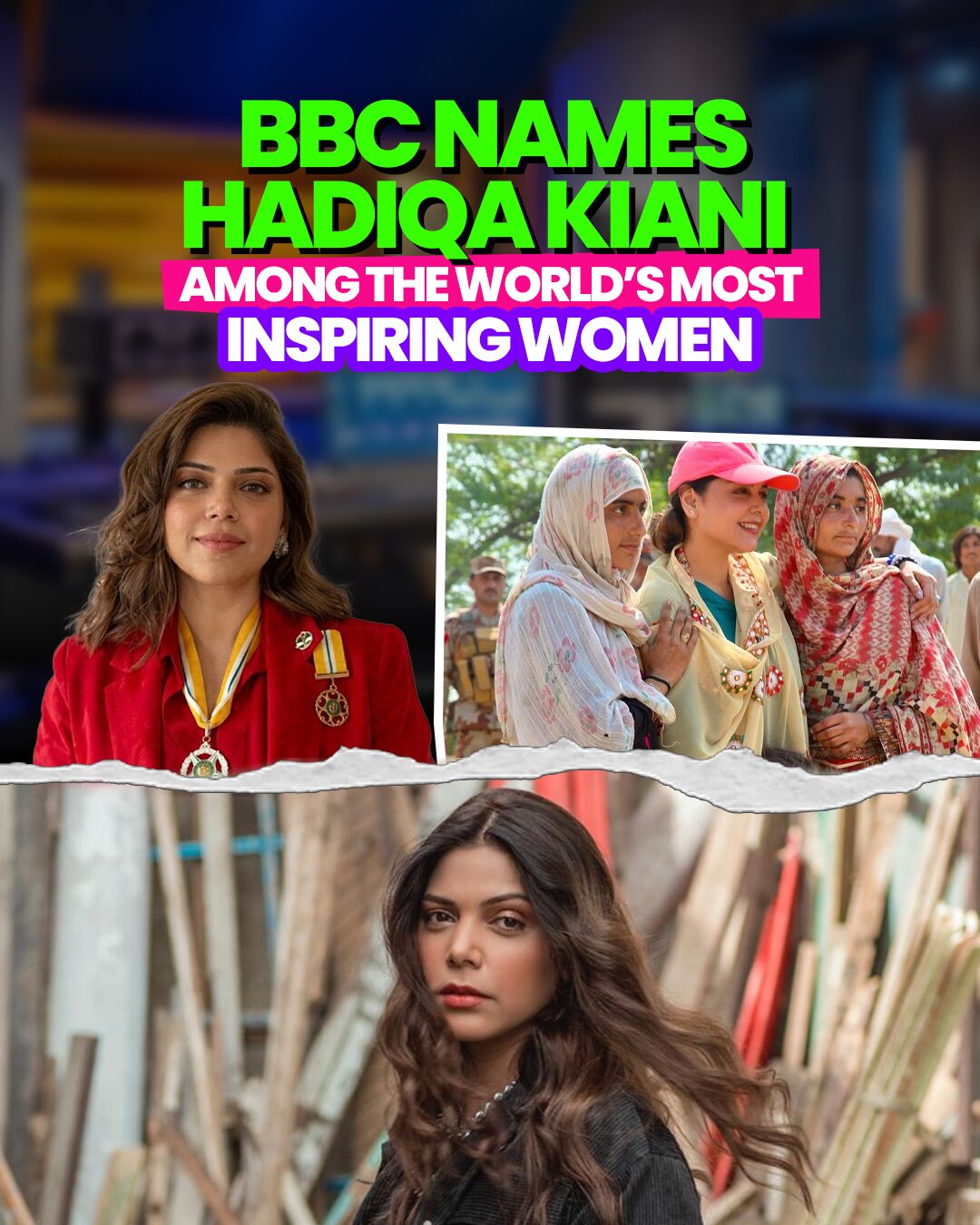 BBC Names Hadiqa Kiani Among the World’s Most Inspiring Women