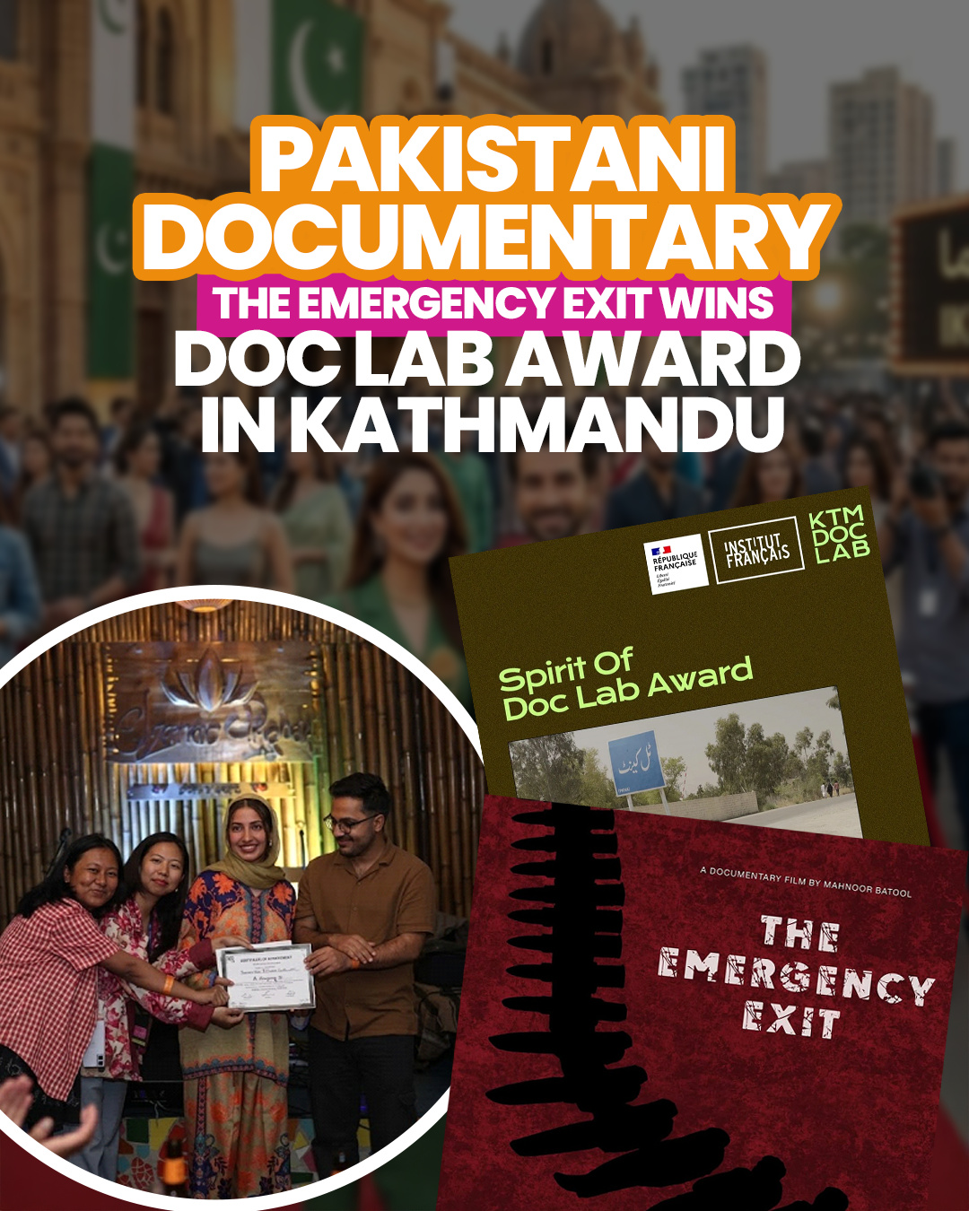 Pakistani Documentary The Emergency Exit Wins Doc Lab Award in Kathmandu