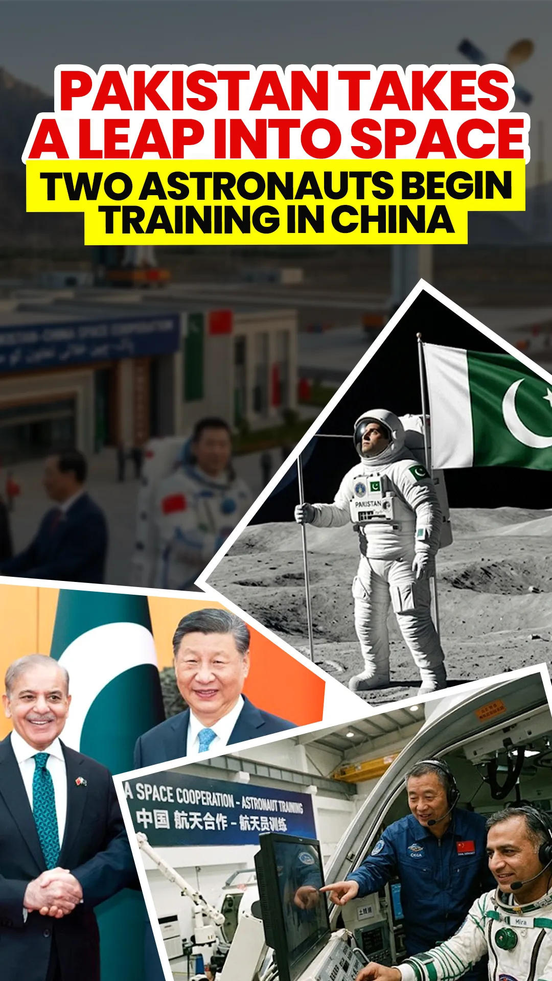 Pakistan Takes a Leap into Space: Two Astronauts Begin Training in China