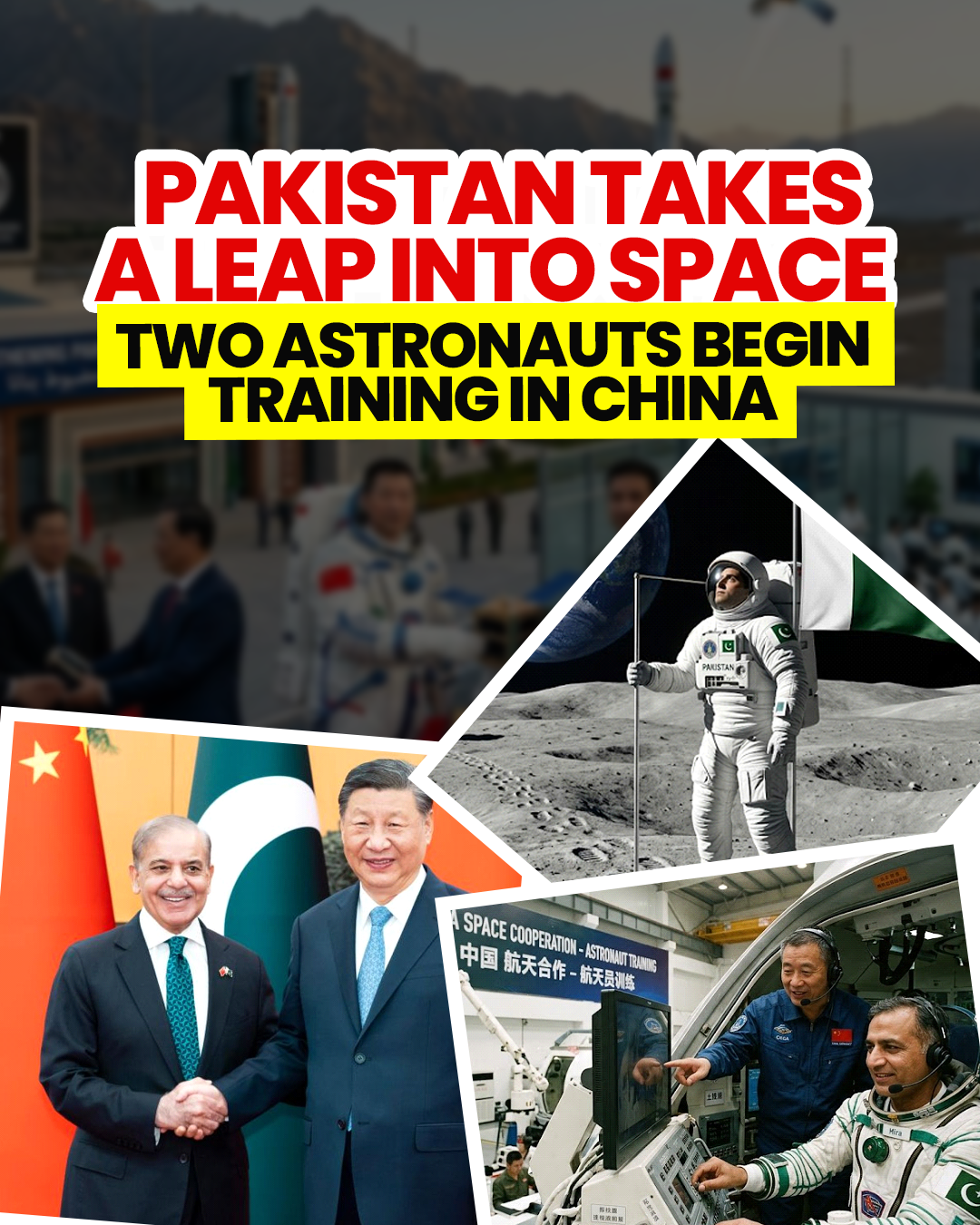 Pakistan Takes a Leap into Space: Two Astronauts Begin Training in China