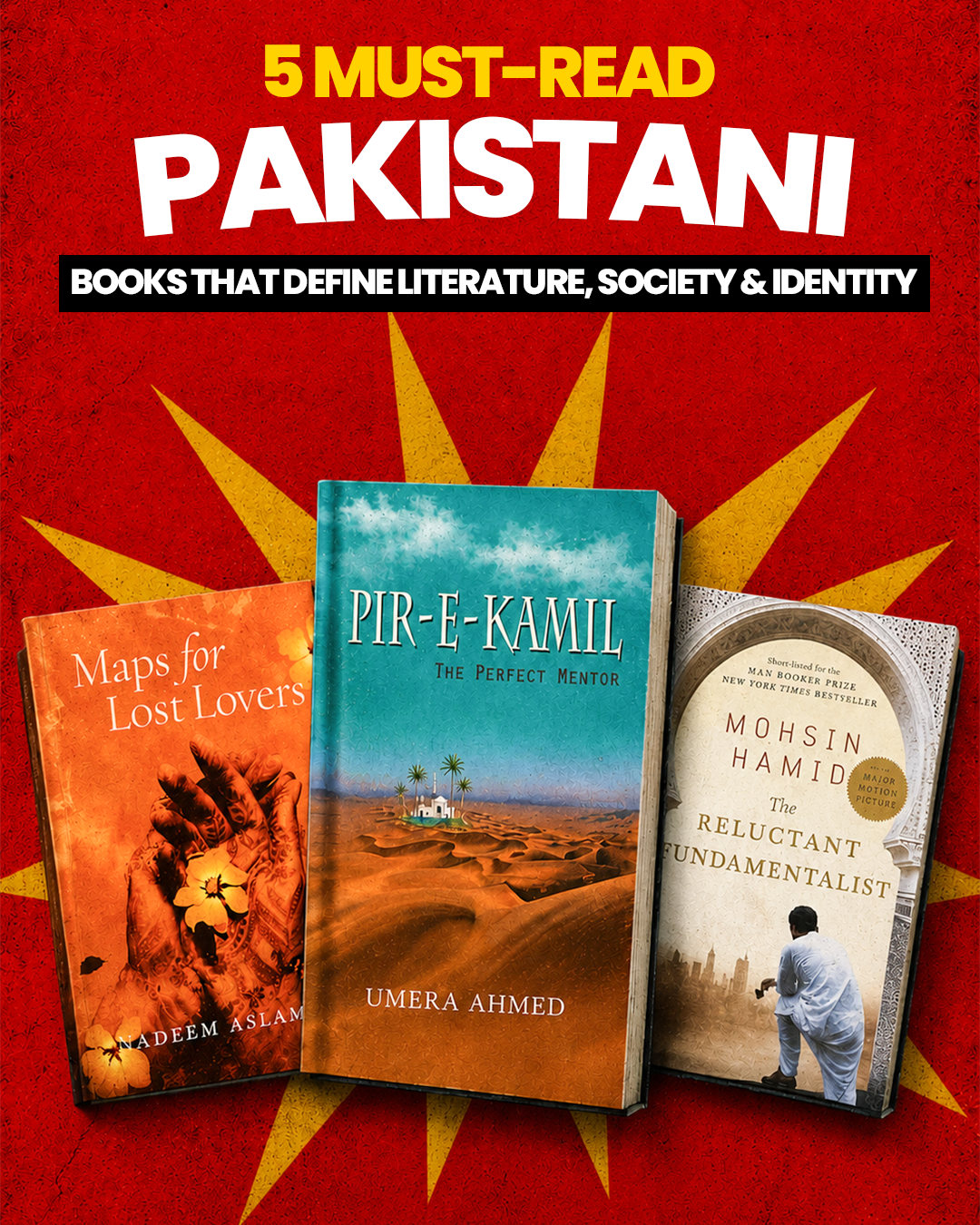 5 Must-Read Pakistani Books That Define Literature, Society & Identity