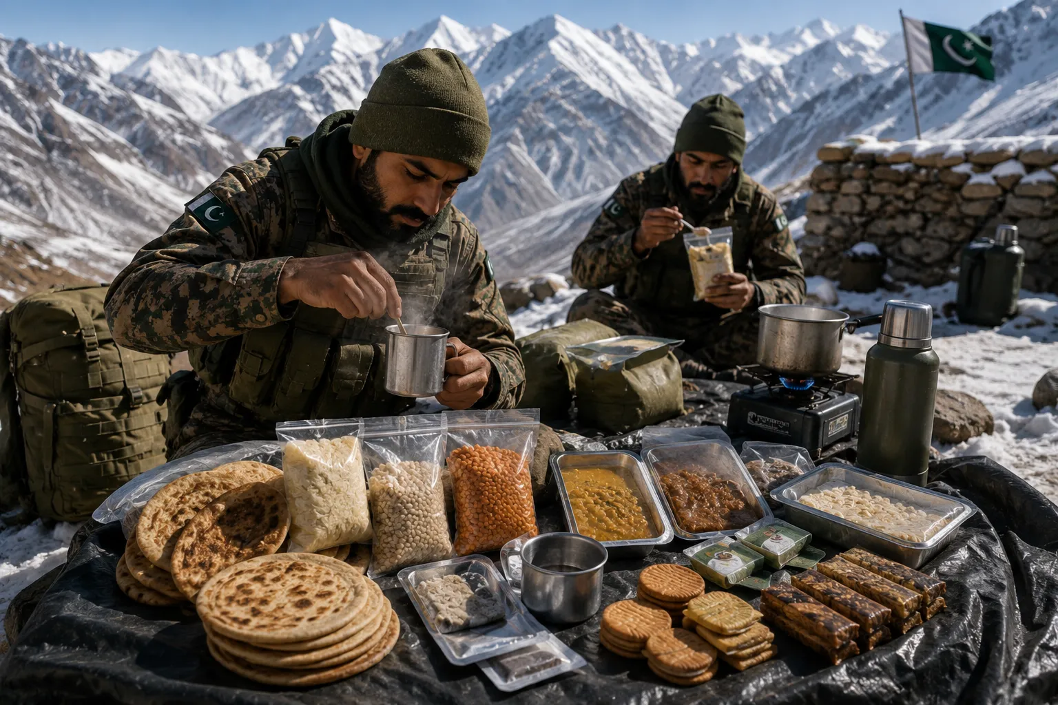 Standard Field Rations Used by the Pakistan Army