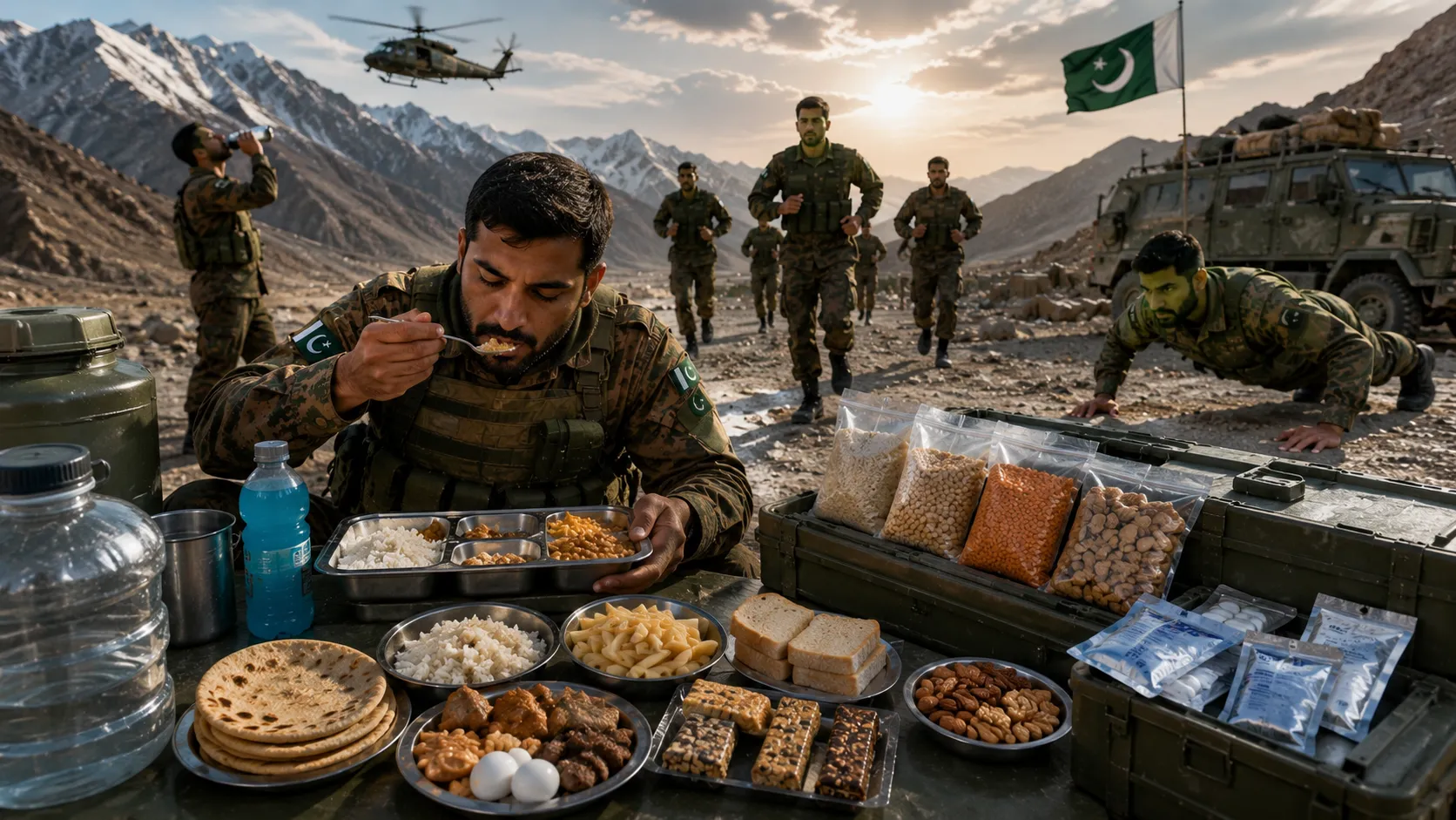 Field Kitchens and Fresh Meal Preparation