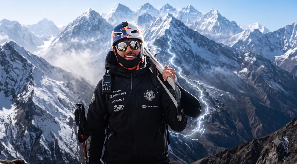 Historic Descent from the Summit of Nanga Parbat