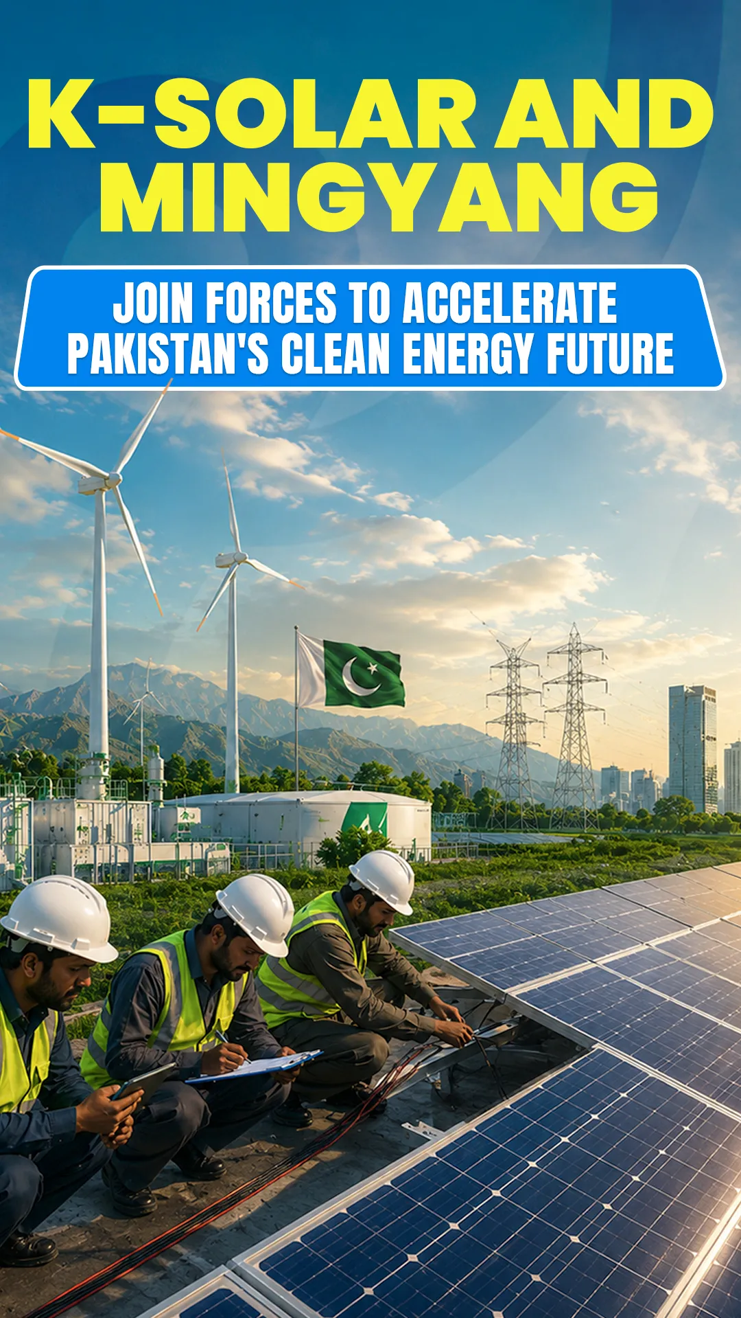 K-Solar and Mingyang Join Forces to Accelerate Pakistan’s Clean Energy Future