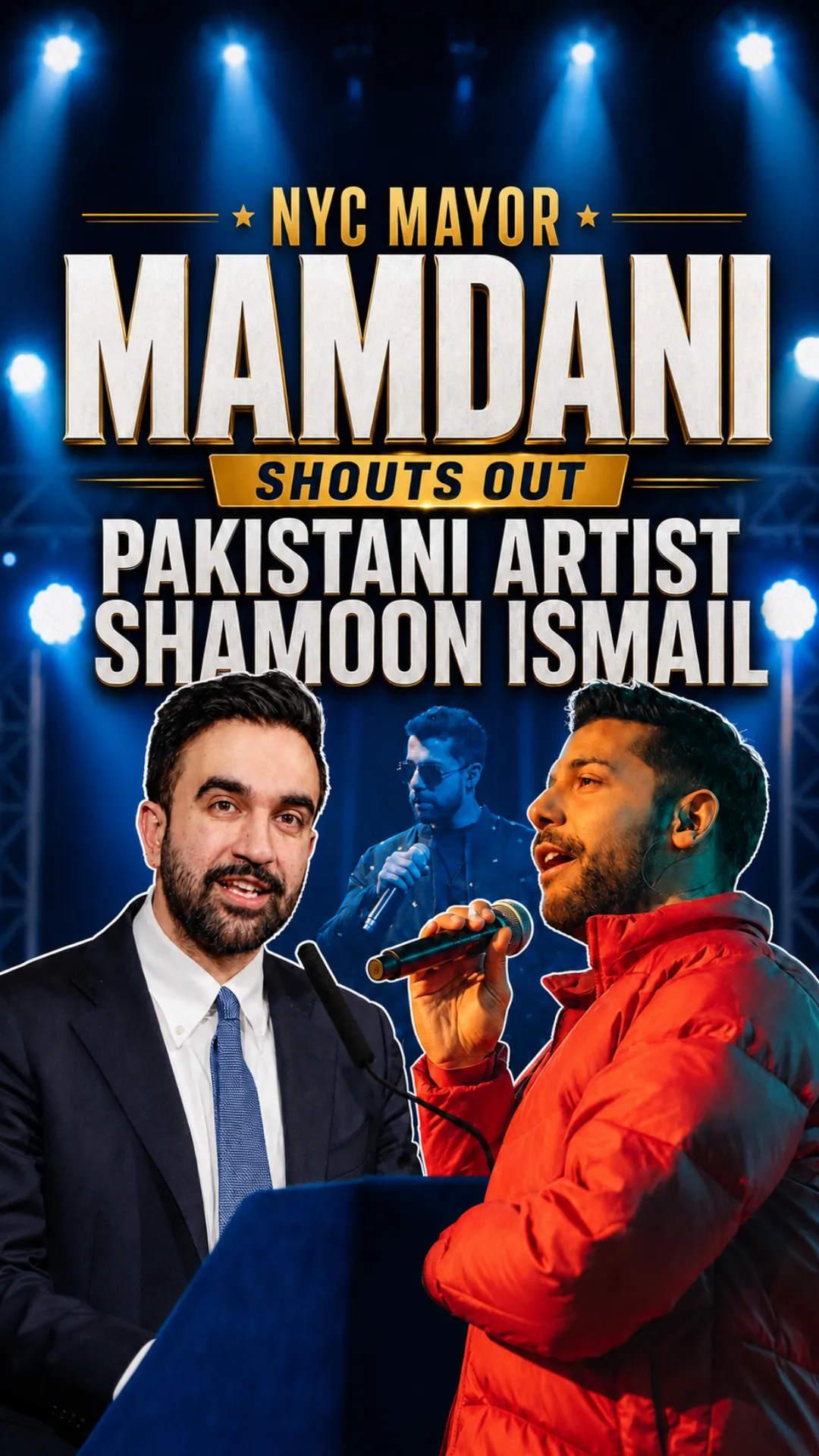 NYC Mayor Zohran Mamdani Gives a Shoutout to Pakistani Artist Shamoon Ismail