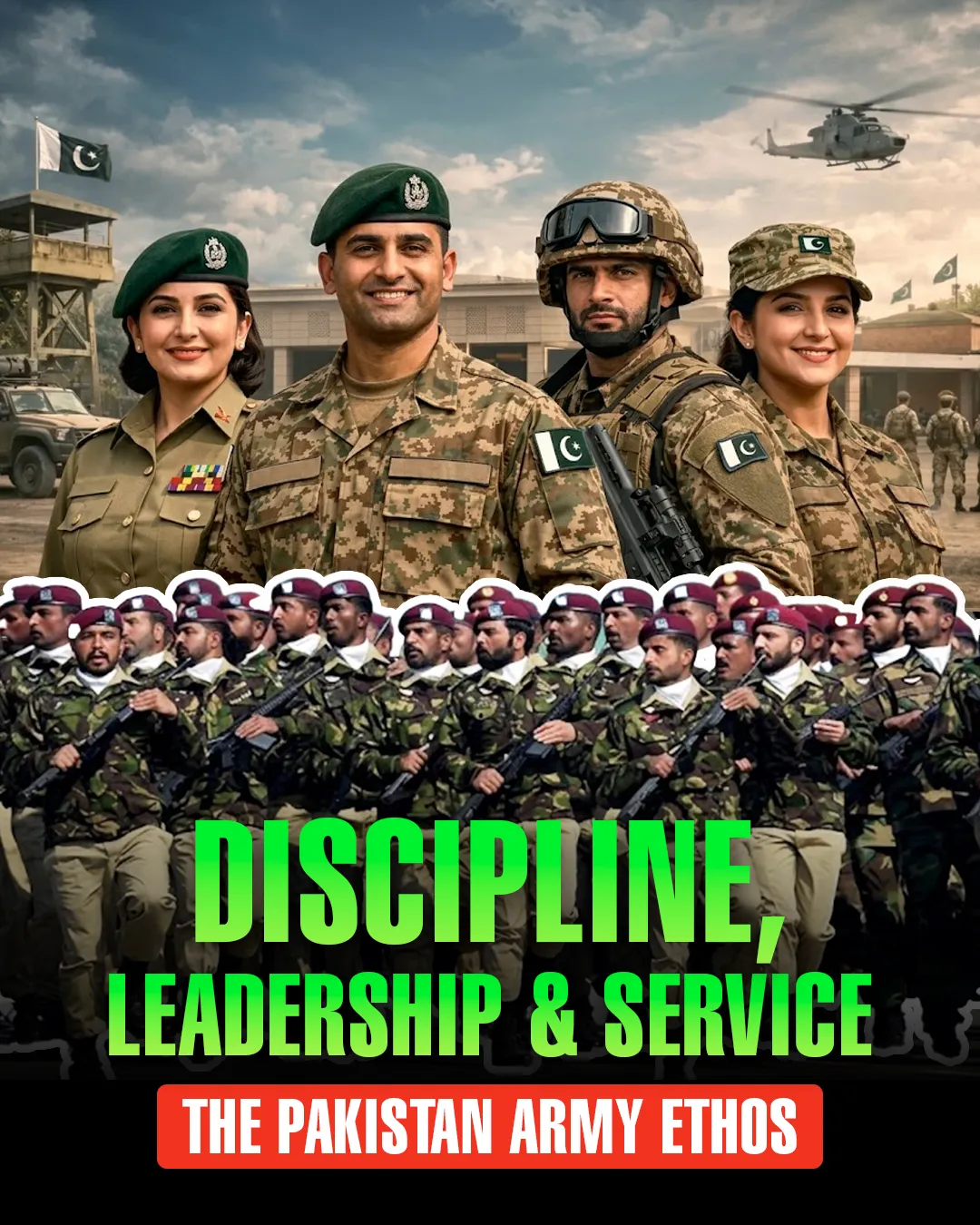 Discipline, Leadership & Service: The Pakistan Army Ethos