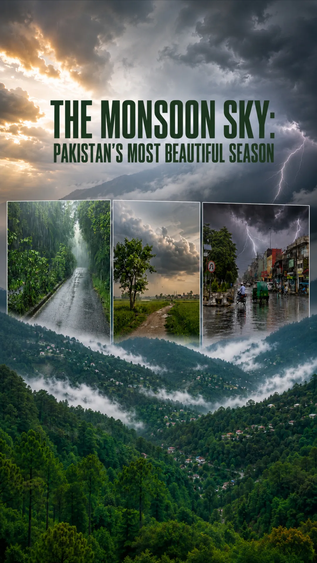 The Monsoon Sky: Pakistan’s Most Beautiful Season