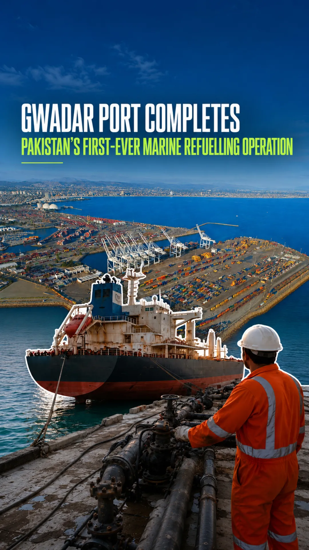 Gwadar Port Completes Pakistan’s First-Ever Marine Refuelling Operation