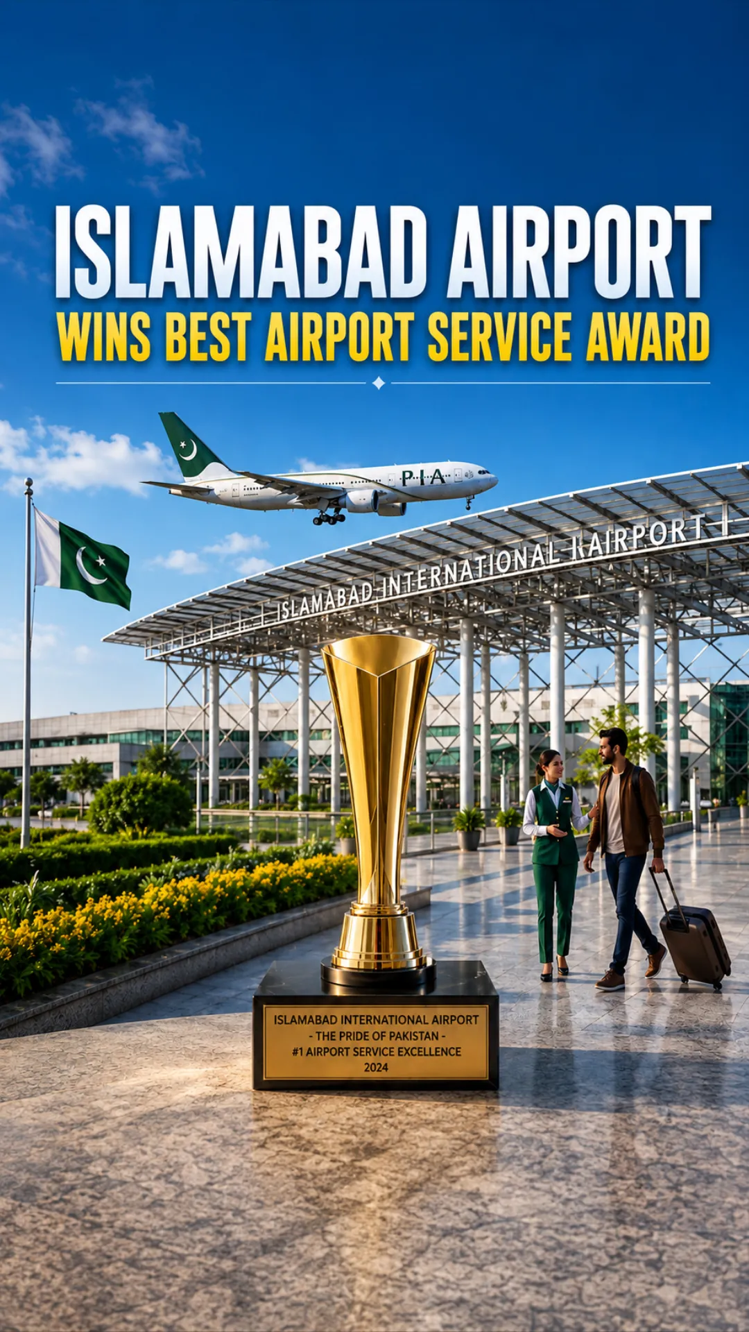 Islamabad Airport Wins Best Airport Service Award