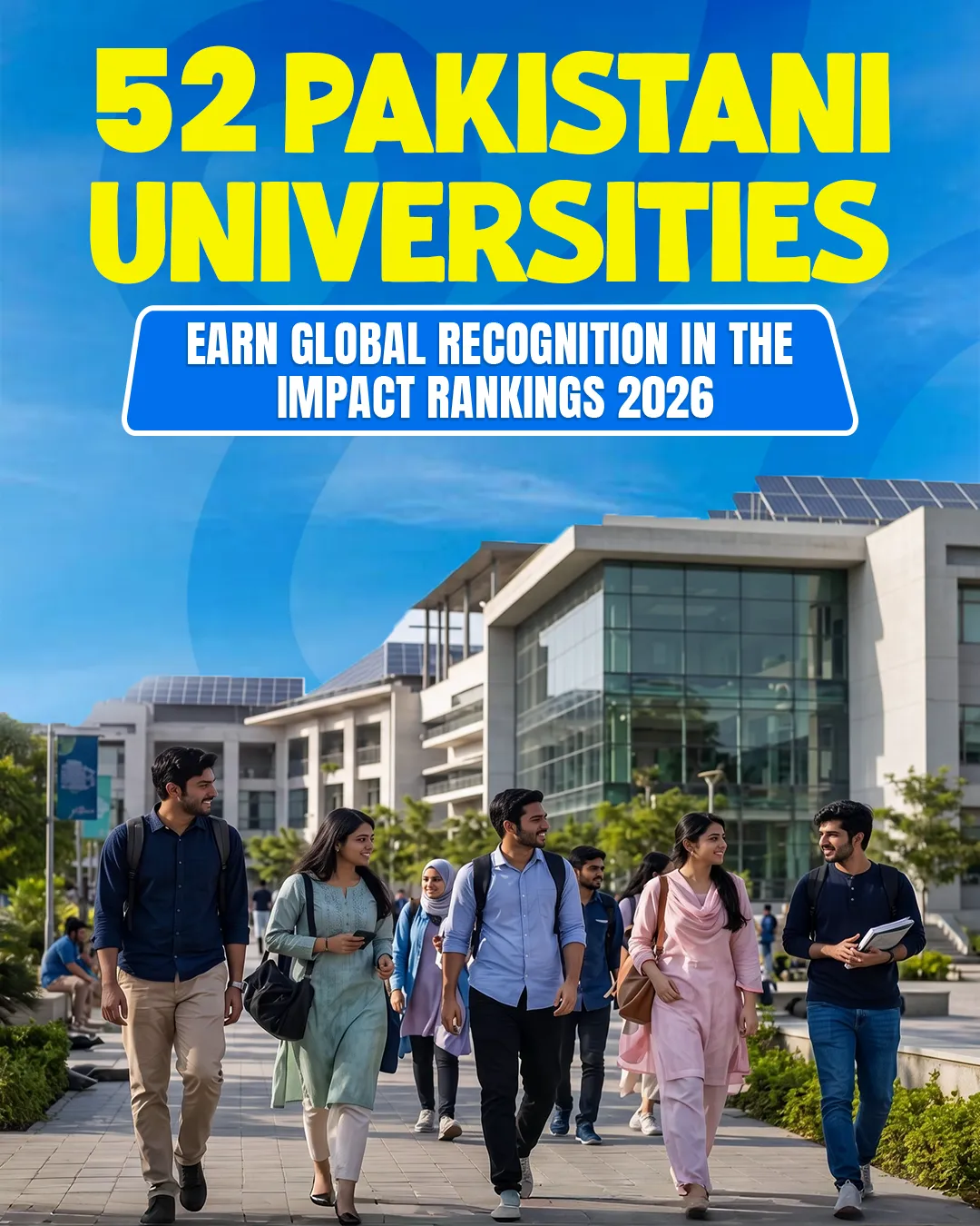 52 Pakistani Universities Earn Global Recognition in THE Impact Rankings 2026