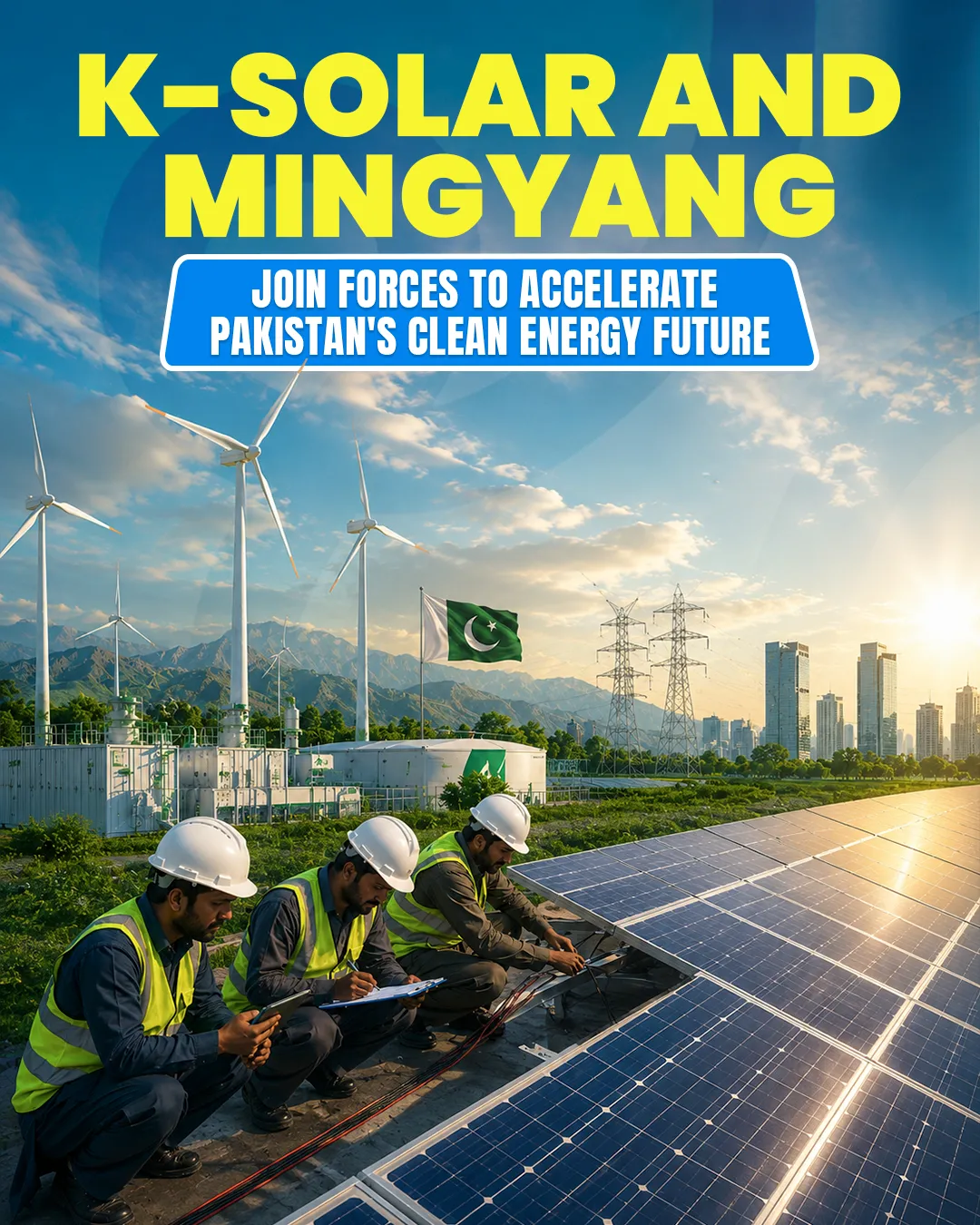 K-Solar and Mingyang Join Forces to Accelerate Pakistan’s Clean Energy Future