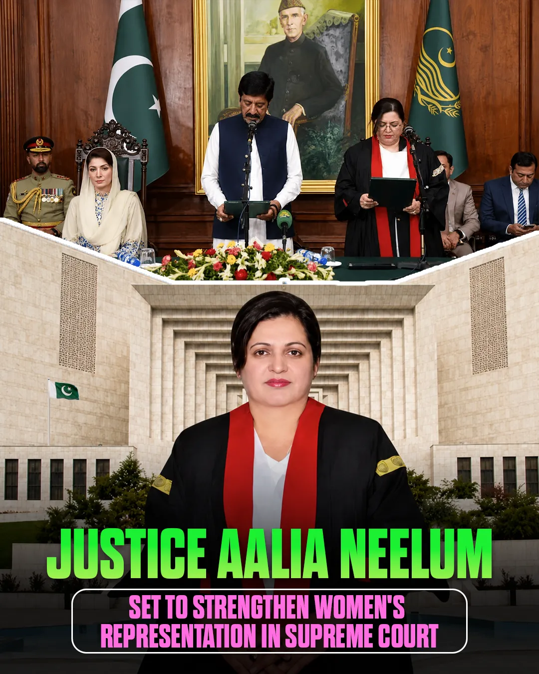 Justice Aalia Neelum Set to Strengthen Women’s Representation in Supreme Court