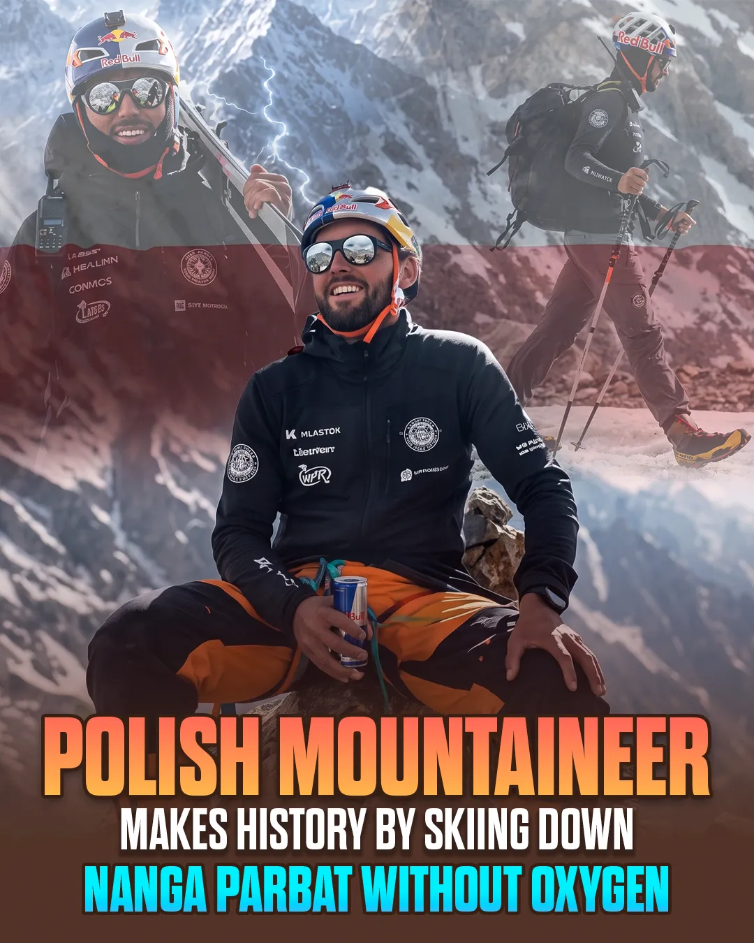 Polish Mountaineer Makes History by Skiing Down Nanga Parbat Without Oxygen