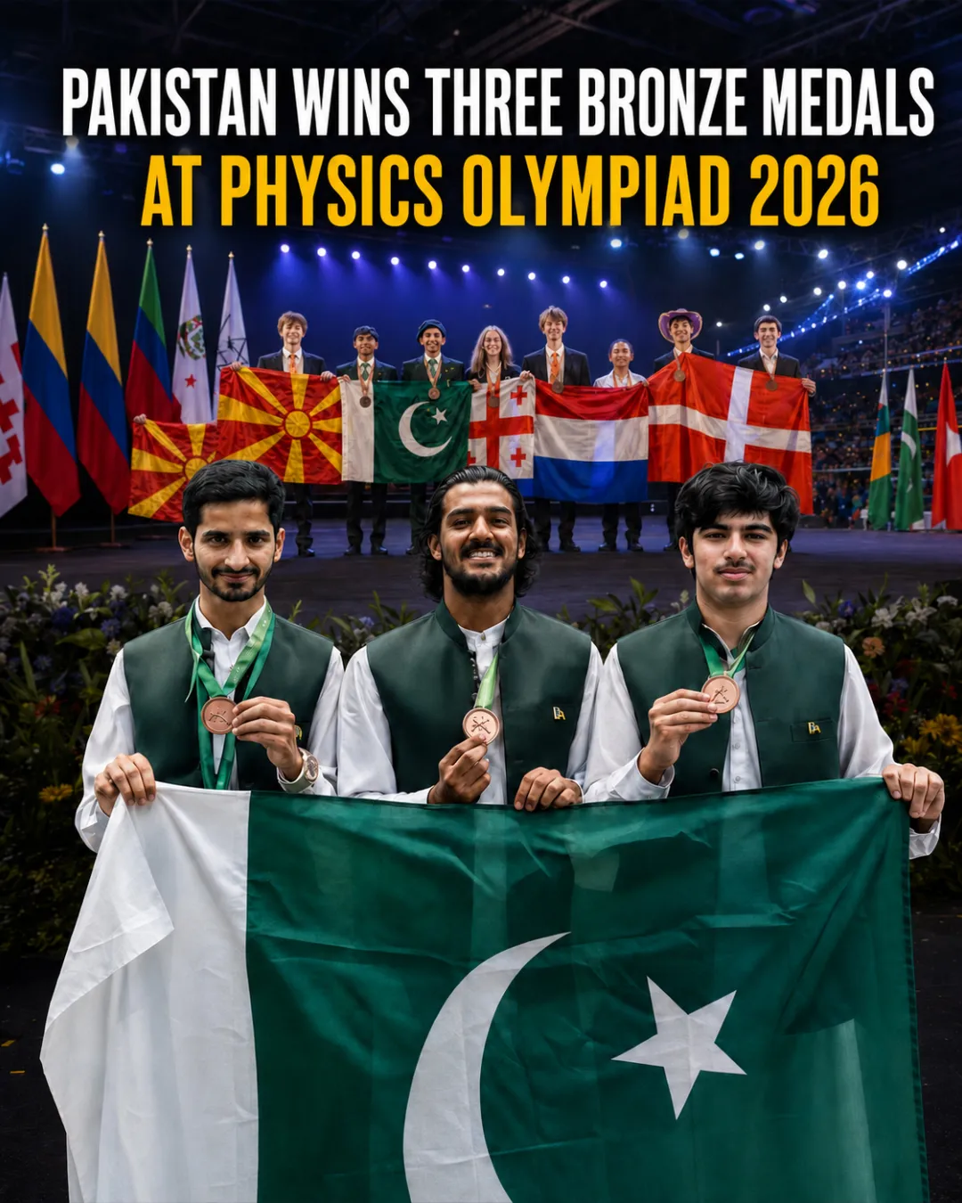 Pakistan Wins Three Bronze Medals at International Physics Olympiad 2026