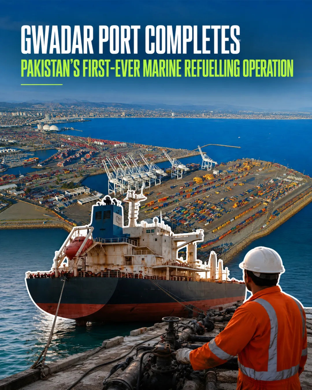 Gwadar Port Completes Pakistan’s First-Ever Marine Refuelling Operation