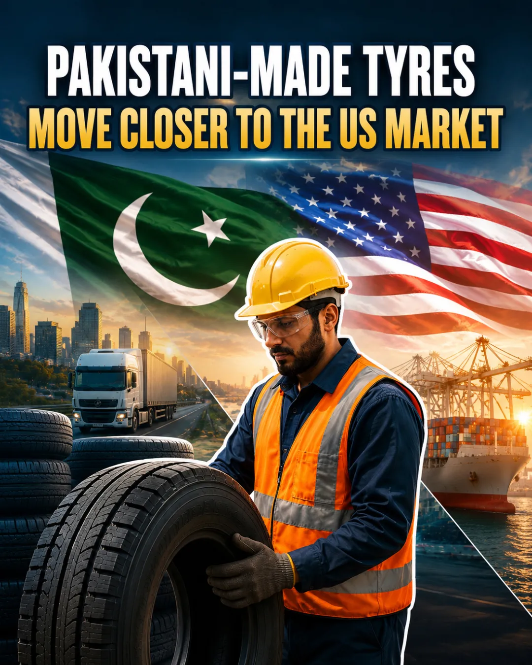 Pakistani-Made Tyres Move Closer to the US Market After Key Export Approval