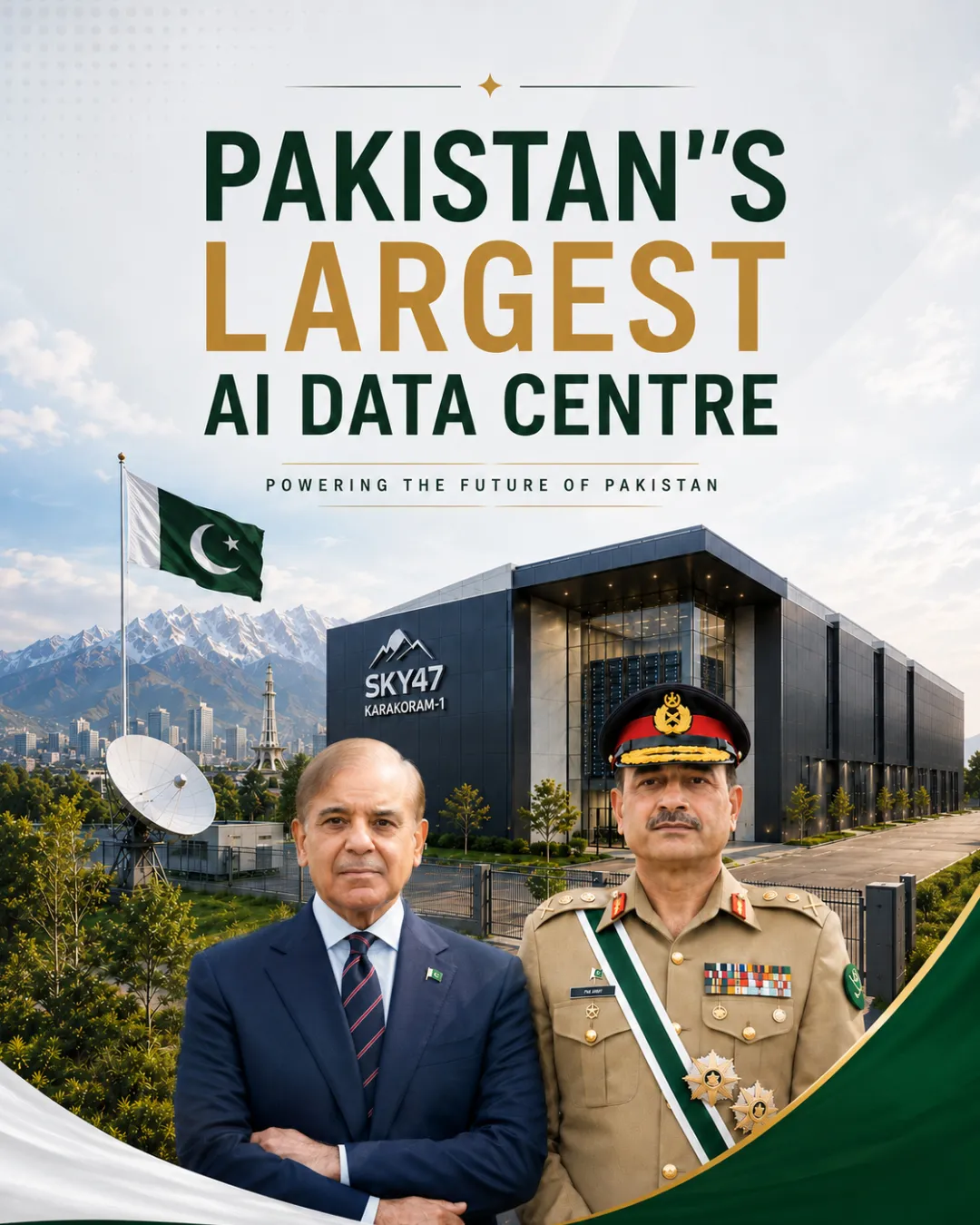 PM Shehbaz Sharif and Field Marshal Asim Munir Inaugurate Pakistan’s Largest AI Data Centre