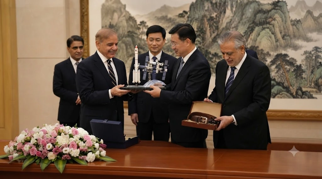 Chinese Leadership Honors Pakistani Delegation with Special Gifts