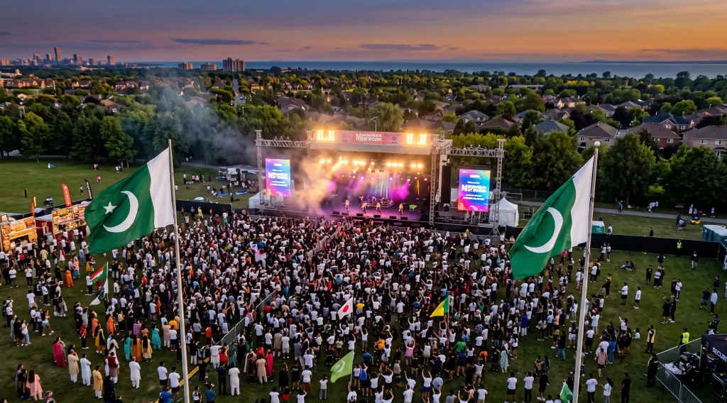 Thousands Celebrate Pakistan in Mississauga