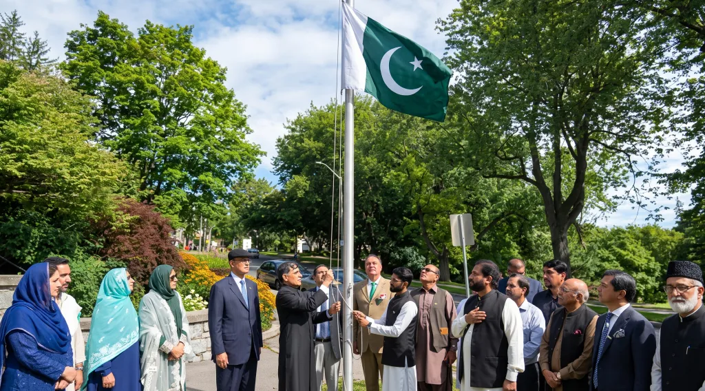 Pakistani Canadians Celebrated Their Heritage