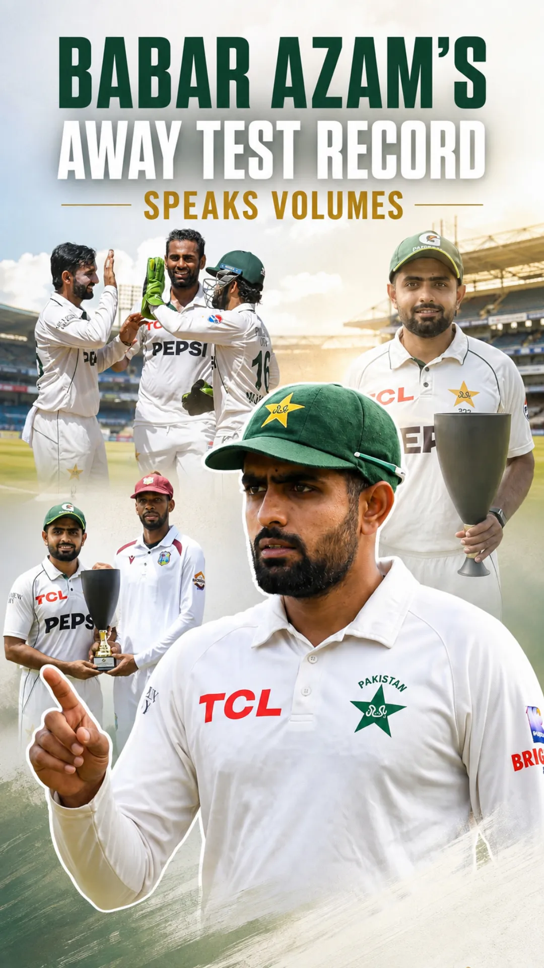 Babar Azam’s Away Test Record Speaks Volumes