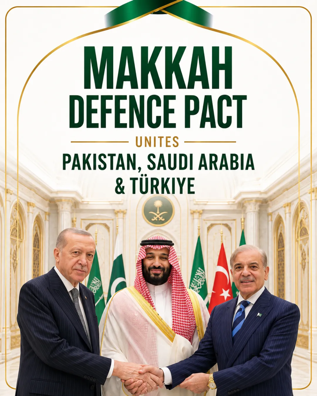 Makkah Defence Pact Unites Pakistan, Saudi Arabia & Türkiye