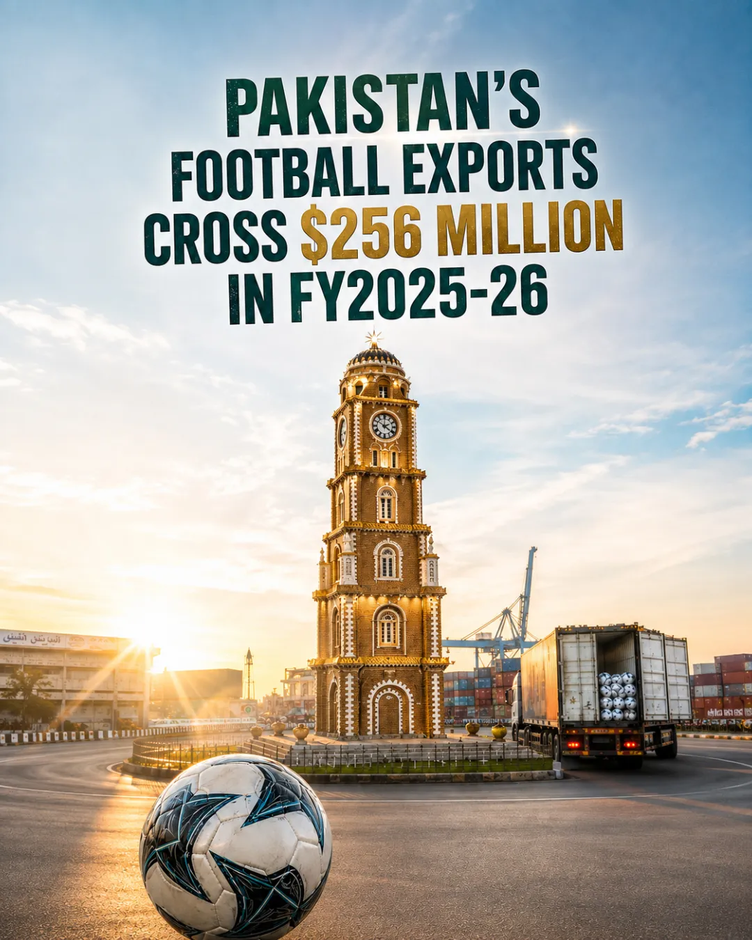 Pakistan’s Football Exports Cross $256 Million in FY2025-26