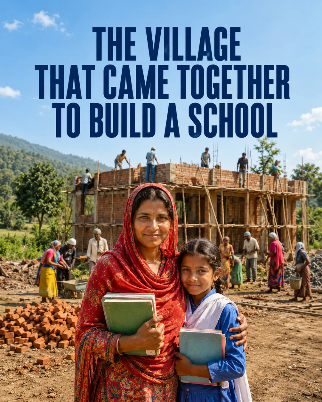 The Village That Came Together to Build a School