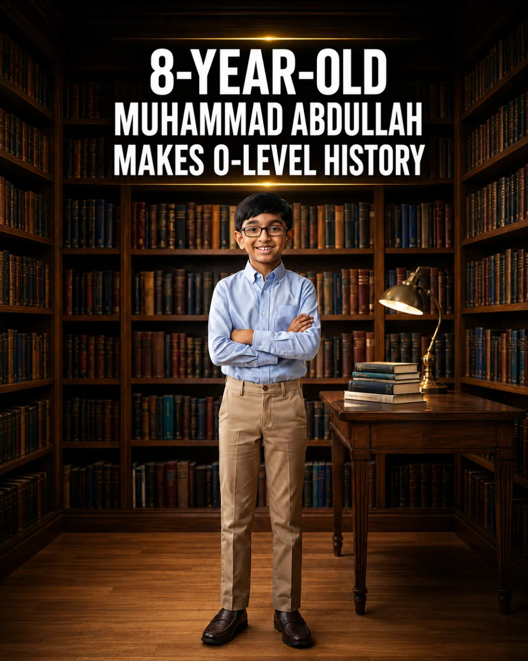 8-Year-Old Muhammad Abdullah Makes O-Level History
