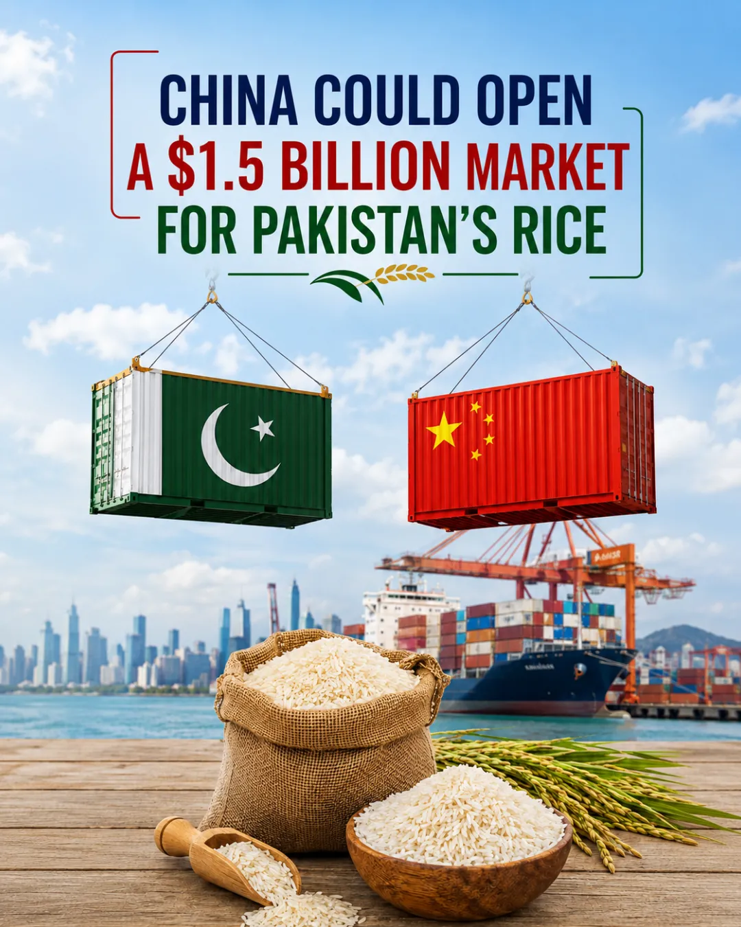 China Could Open a $1.5 Billion Market for Pakistan’s Rice