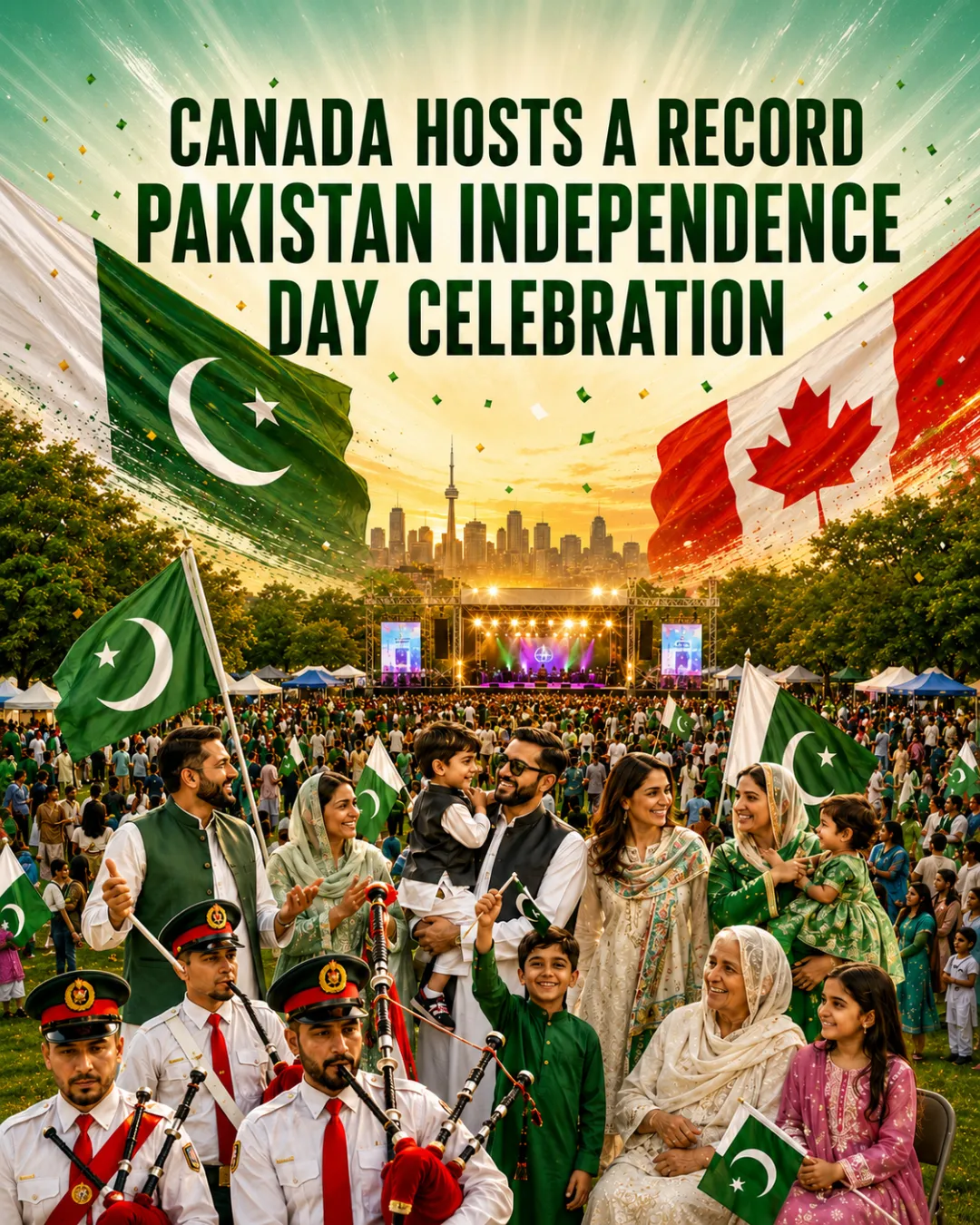 Canada Hosts a Record Pakistan Independence Day Celebration