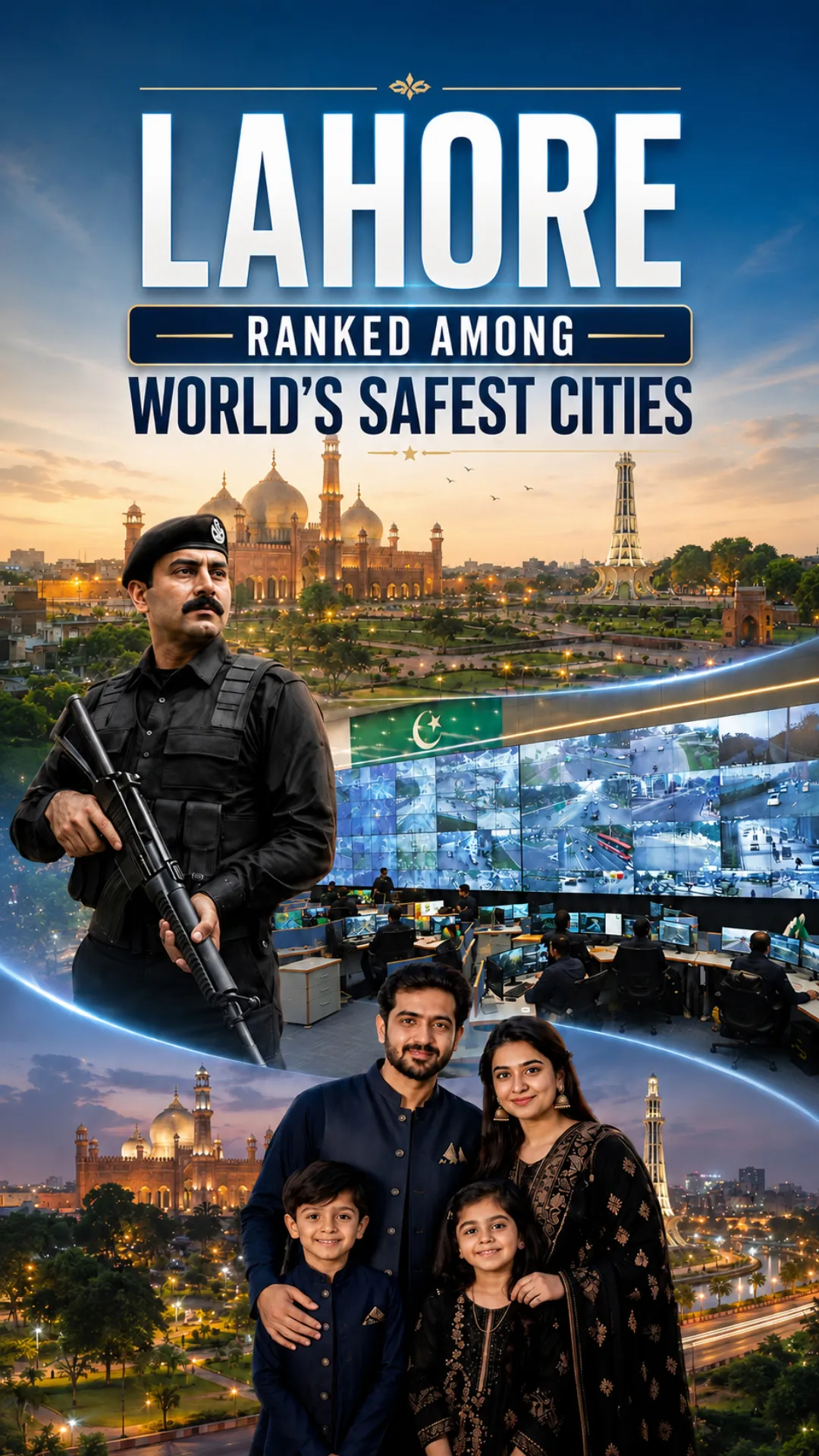 Lahore Ranked Among World’s Safest Cities