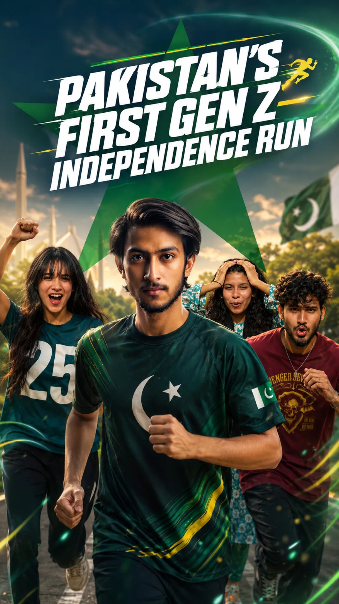 Pakistan’s First Gen Z Independence Run