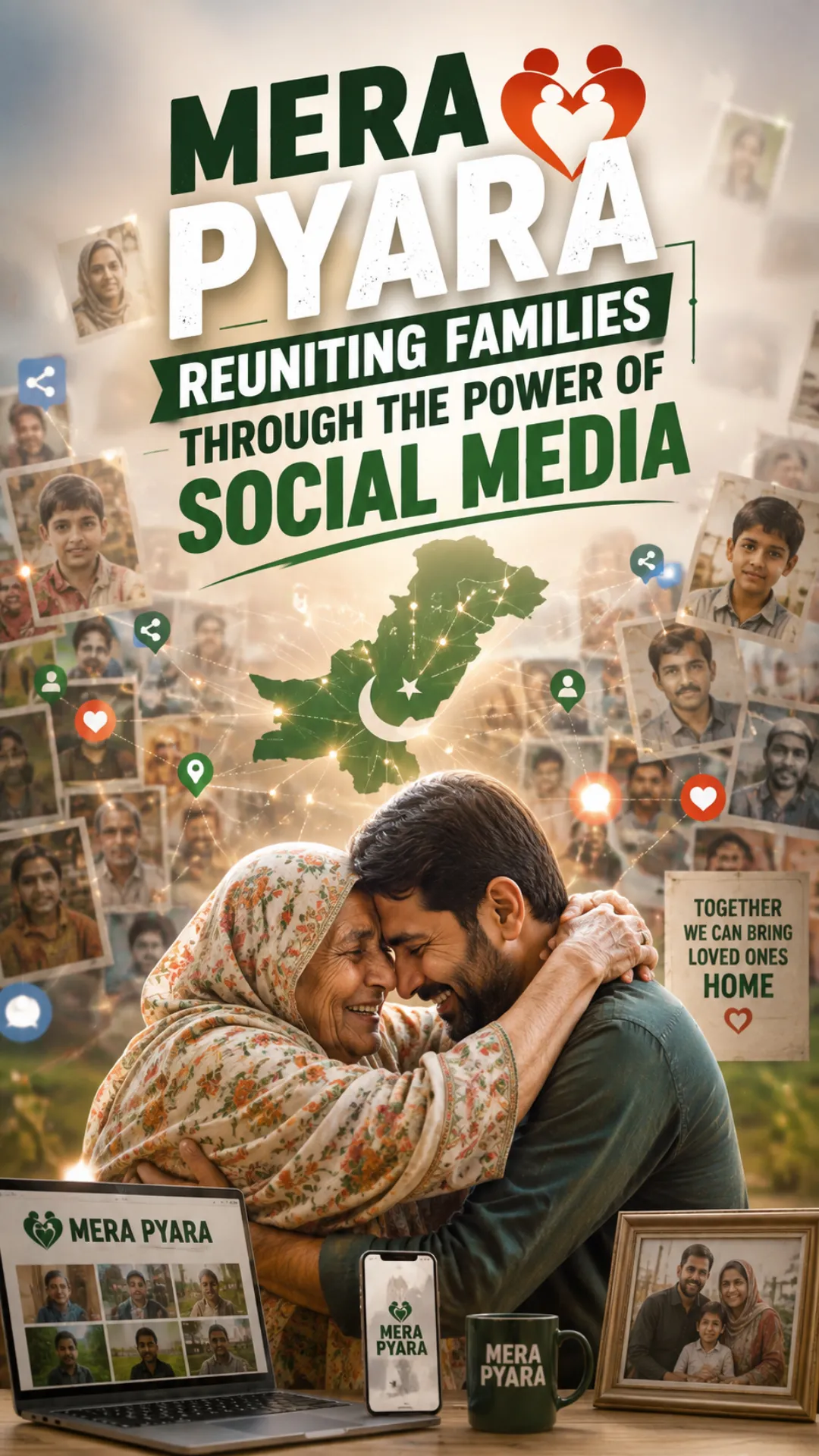 Mera Pyara: Reuniting Families Through the Power of Social Media