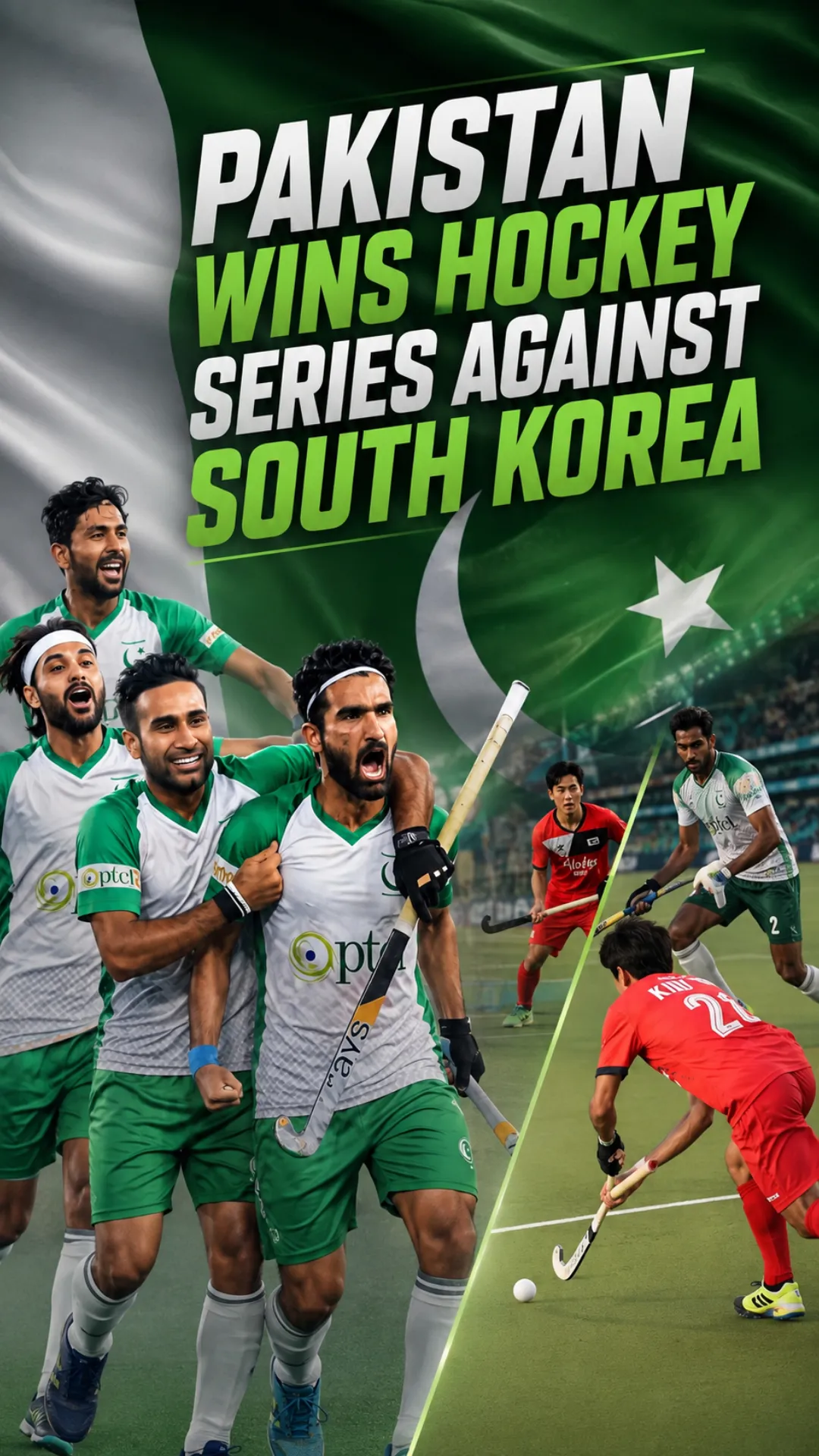 Pakistan Wins Hockey Series Against South Korea