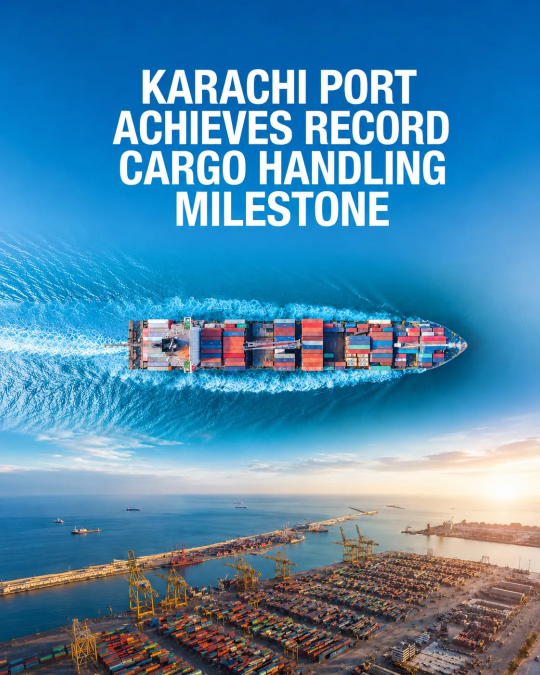 Karachi Port Achieves Record Cargo Handling Milestone