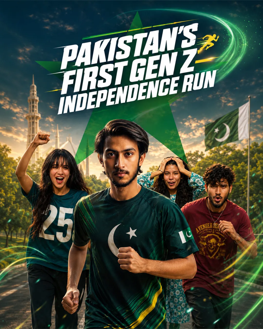 Pakistan’s First Gen Z Independence Run