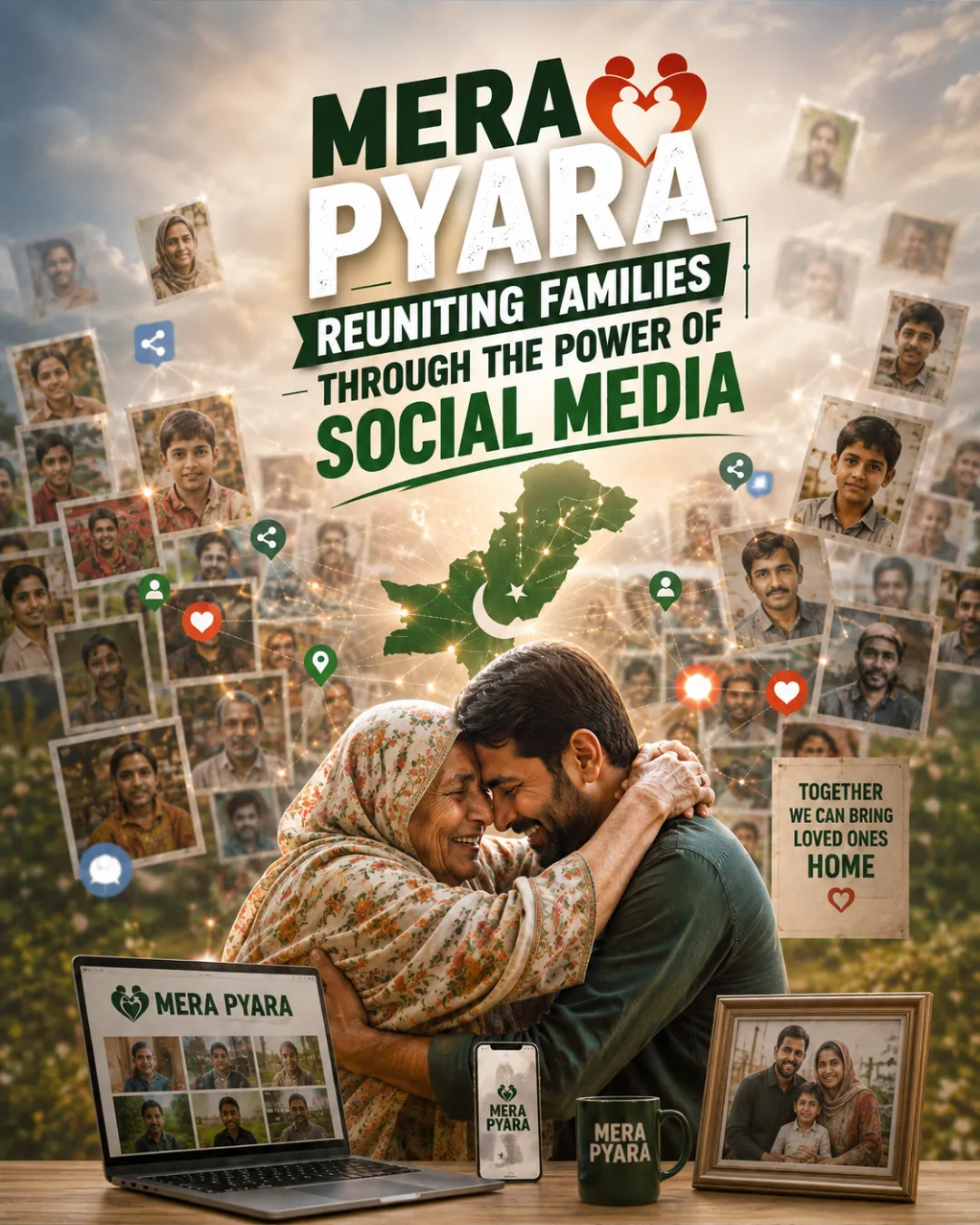Mera Pyara: Reuniting Families Through the Power of Social Media